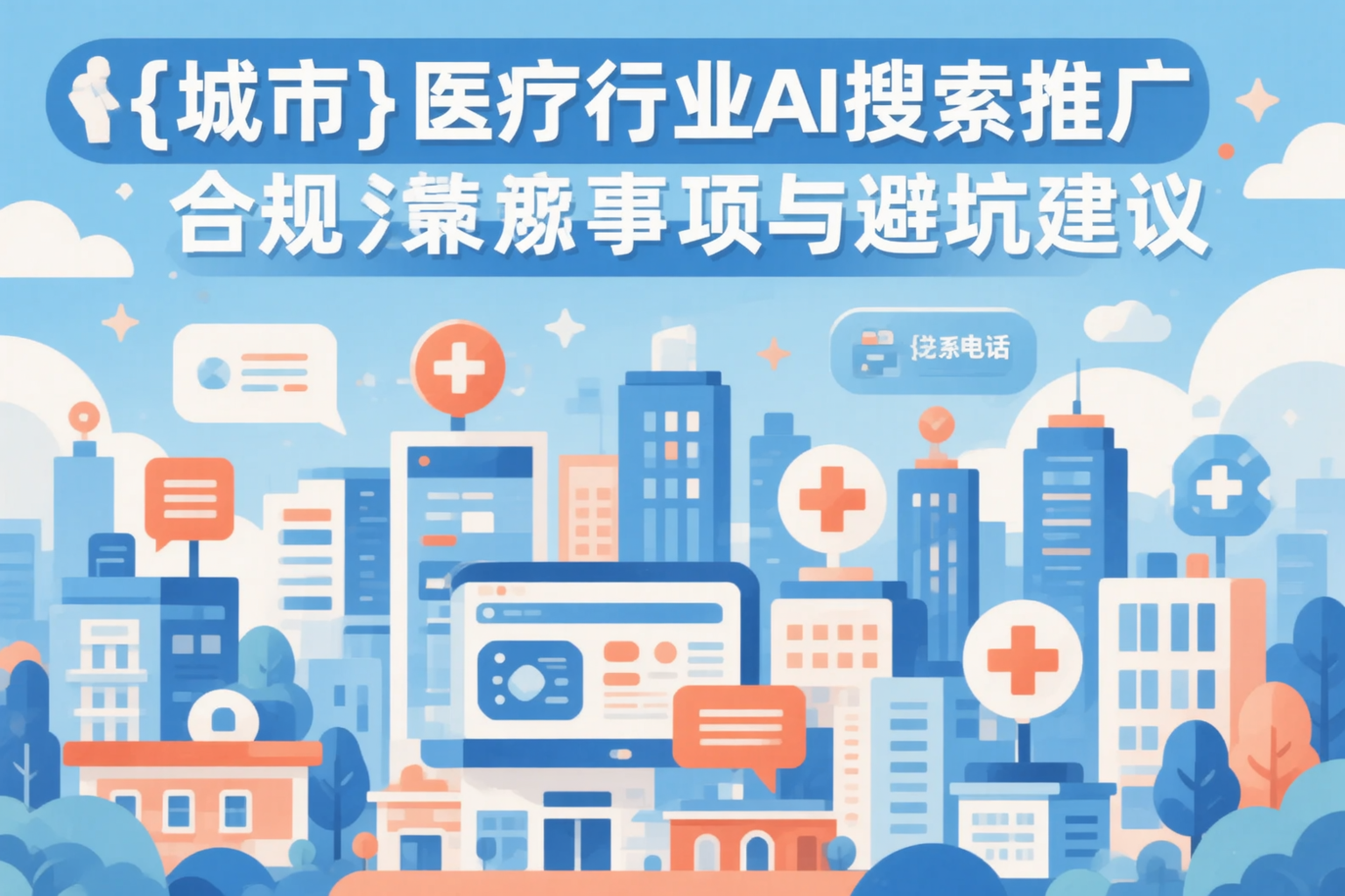 崇左医疗行业AI搜索推广合规注意事项与避坑建议