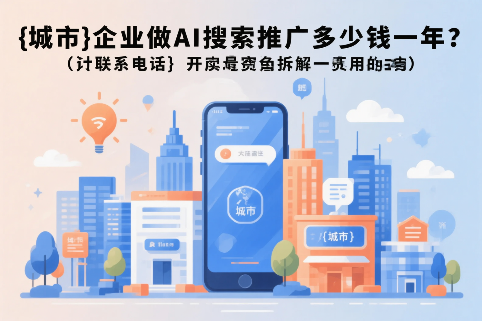 崇左企业做AI搜索推广多少钱一年？真实费用拆解