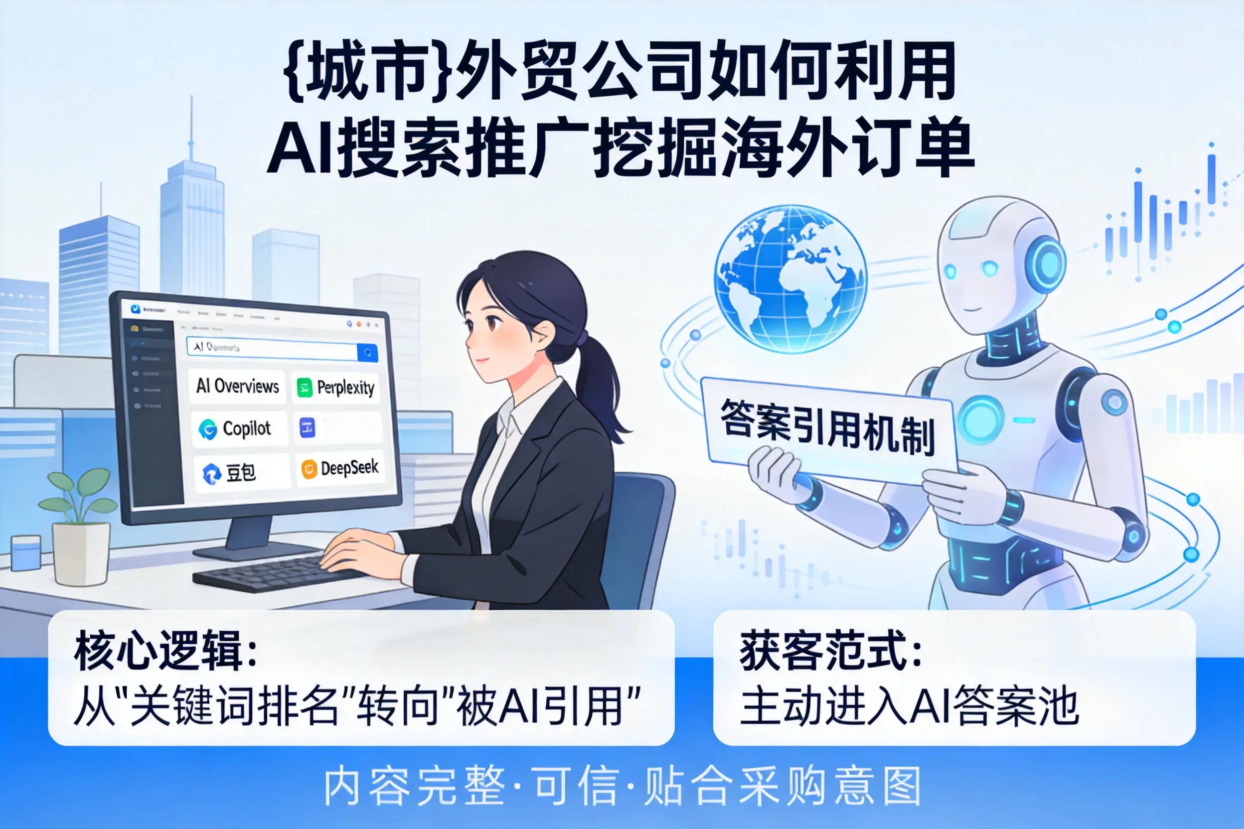 崇左外贸公司如何利用AI搜索推广挖掘海外订单