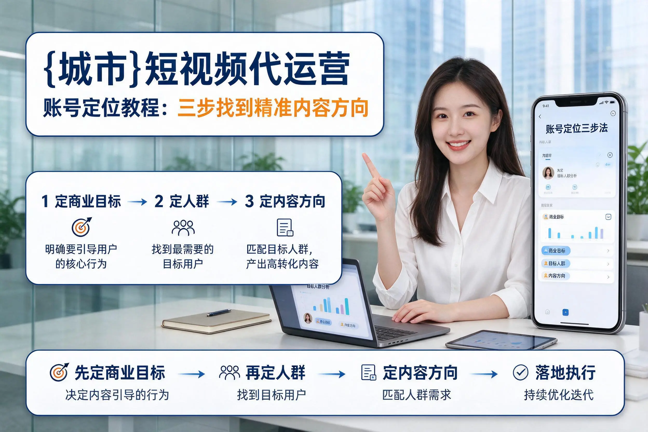 崇左短视频代运营账号定位教程：三步找到精准内容方向
