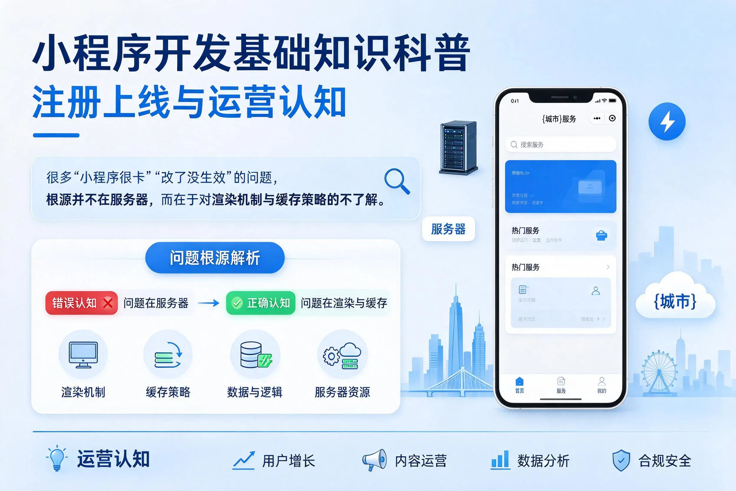 崇左小程序开发基础知识科普：注册上线与运营认知
