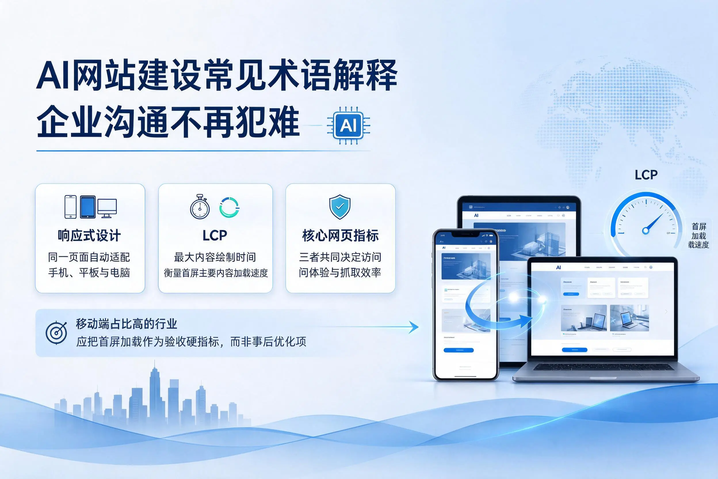 AI网站建设常见术语解释，崇左企业沟通不再犯难