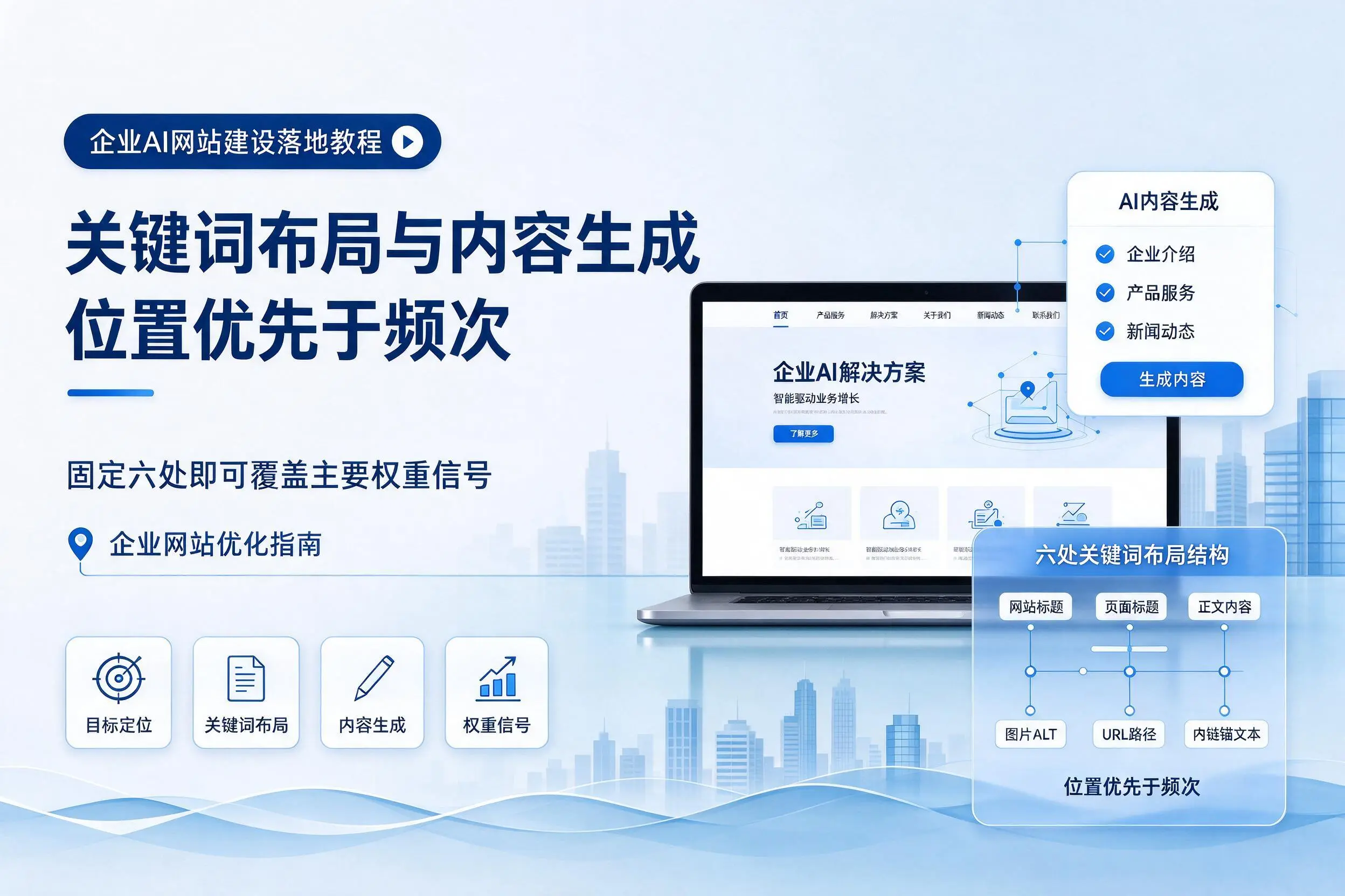 崇左企业AI网站建设落地教程：关键词布局与内容生成